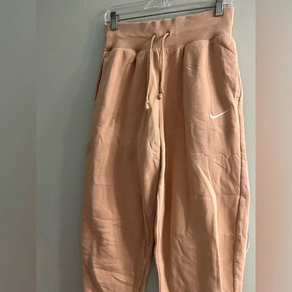 WOMEN'S NIKE SPORTSWEAR STYLE FLEECE HIGH-WAISTED CURVE SWEATPANTS - Picture 7 of 9